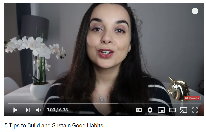 Build and Sustain Good Habits